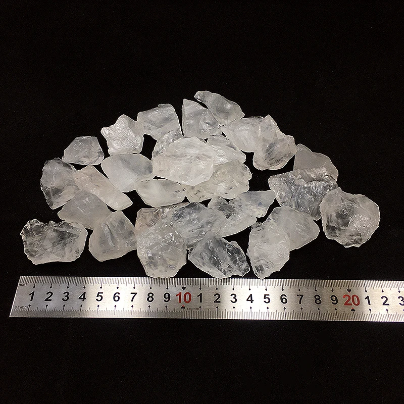 high-end wholesale Natural White crystal stones Rock Crystal raw Clear Quartz stone