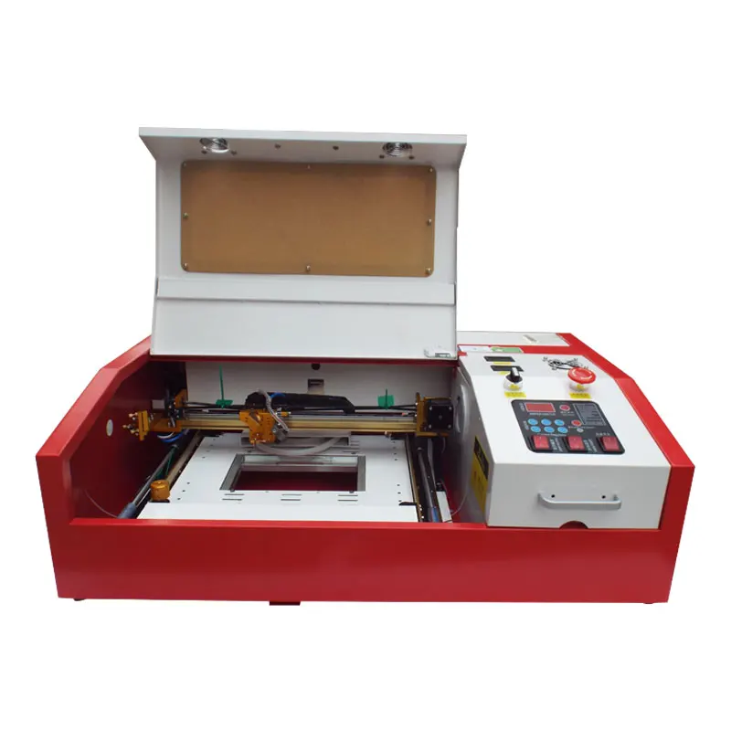 Настольный хобби 40 Вт co2 лазерной гравировки и резки