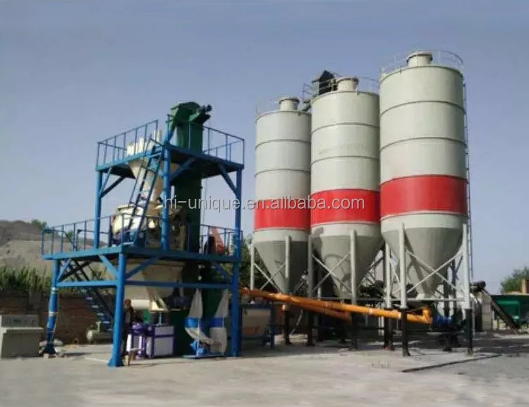 Sand and cement mixer machine and dry mortar production line