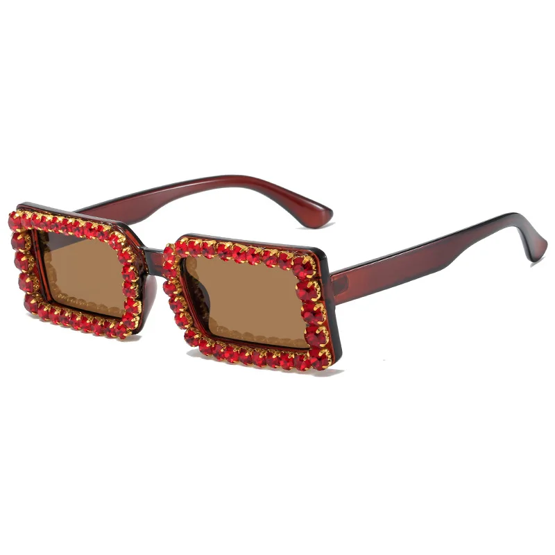 2030A Diamonds small square frame fashion women shades sunglasses
