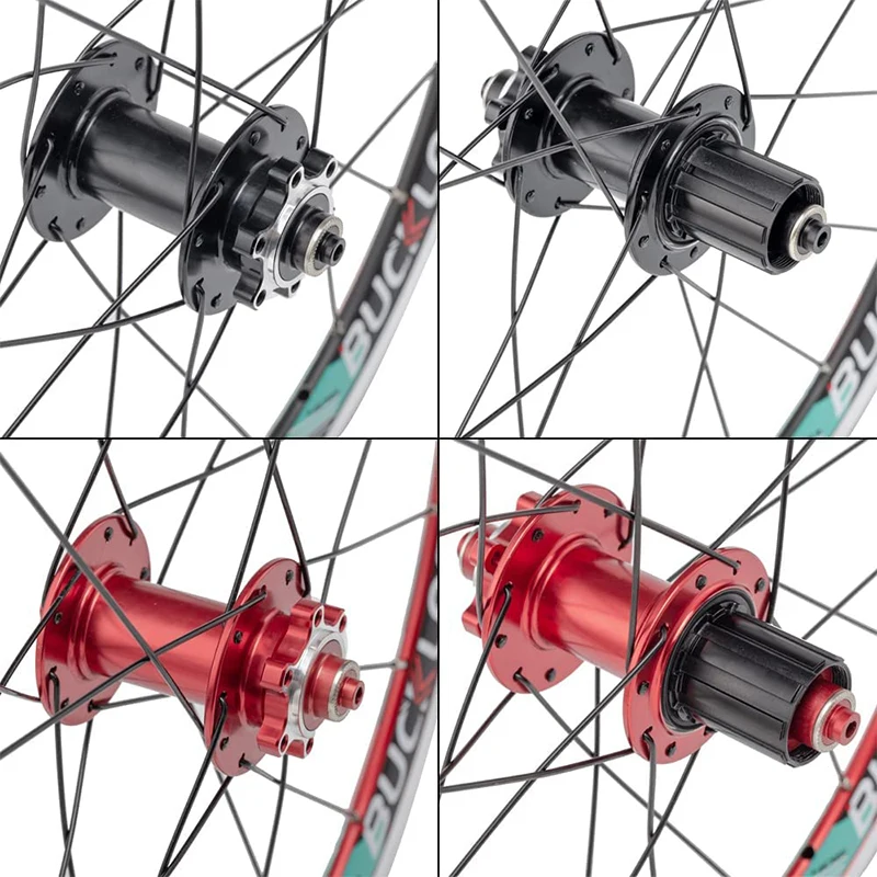 BUCKLOS 20inch Bicycle Wheelset 451 406 BMX Folding Bike Wheels Ultralight Quick Release Bike Wheel fit Disc Brake Cycling Parts