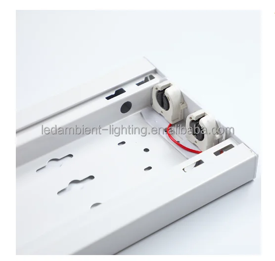 Hanging LED tri-proof clean ceiling recessed linear light with one two T5 T8 integrated homemade dust-free plant lights