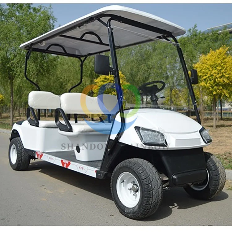 2023 New Design CE Certification Mega quantity per batch market trend golf cart alloy wheels Rainbow electric golf cart