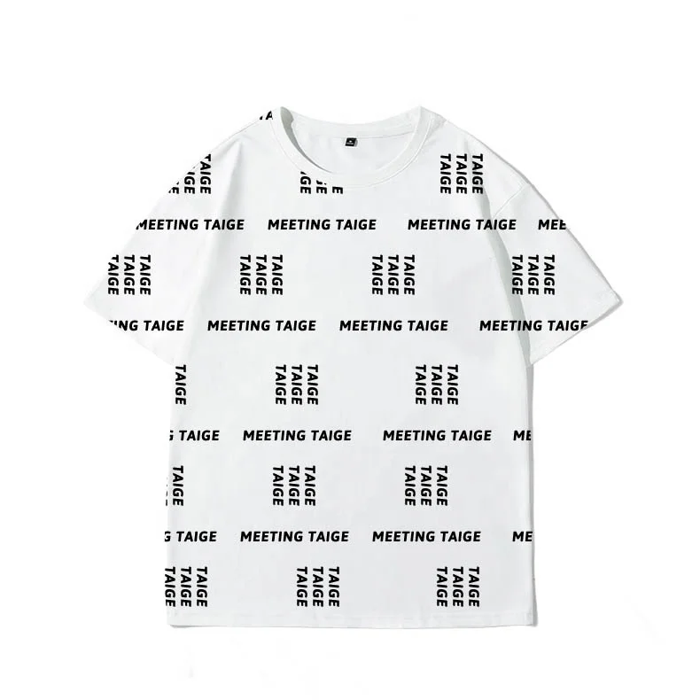 high quality custom printed all over 100% cotton oversize T Shirts