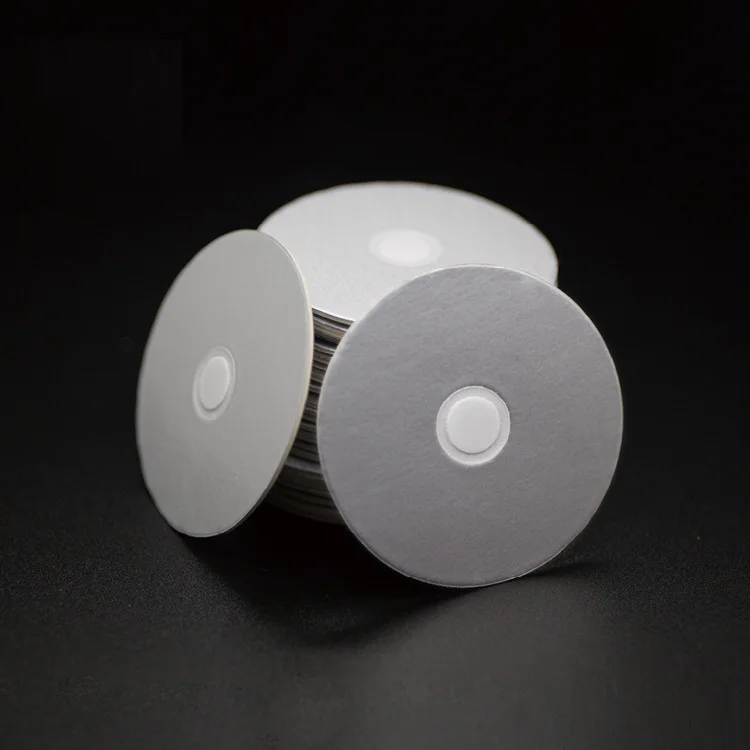 Air Release Waterproof Permeable Vented Aluminum Foil Seal for chemical bottle