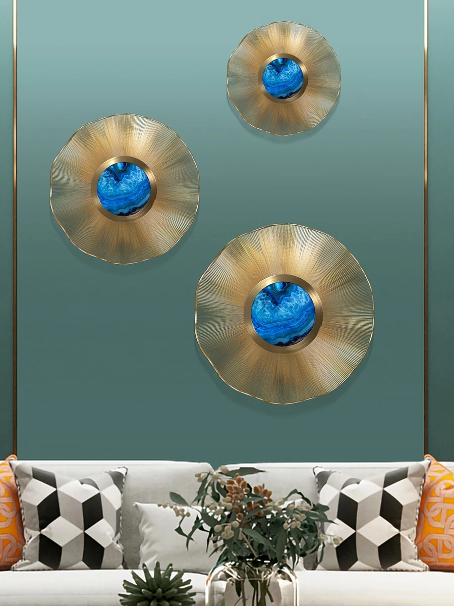 New Design Large Size 3d indoor decoration metal iron wall cladding wall art home decor hanging decor