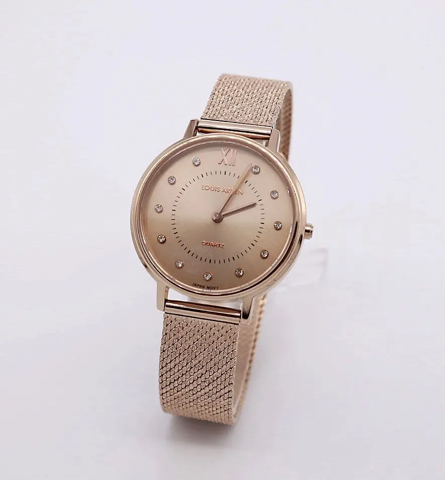 Aimgal surgical steel sapphire Mineral reinforced glass mirror Japanese movement quartz watch Water resistance 3ATM