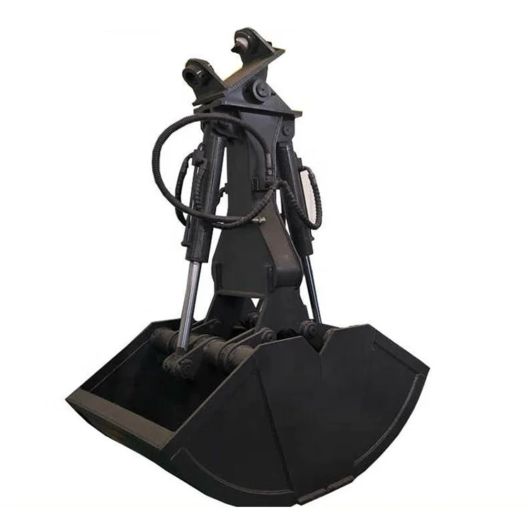 Clam shell grab shell bucket for excavators and loaders for sale
