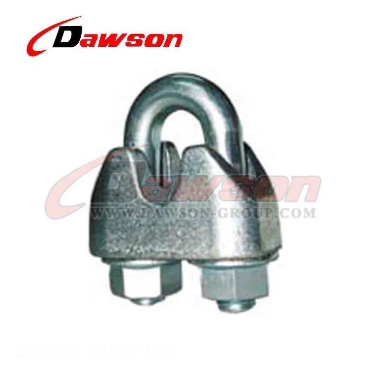 EN 13411-5 - 2003 Type A U-Bolt Wire Rope Clips, Din 1142 Galv. Malleable Wire Rope Clip