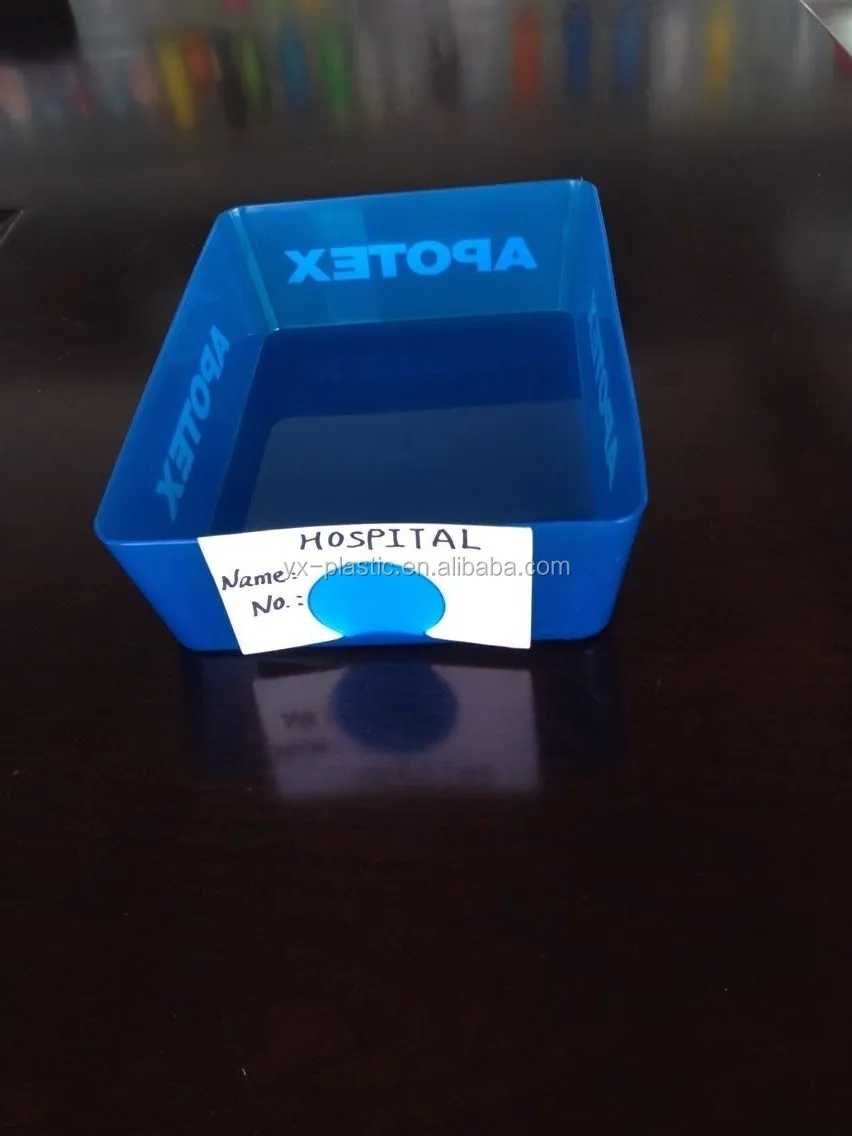 Пластиковый лоток для хранения продуктов питания или больницы