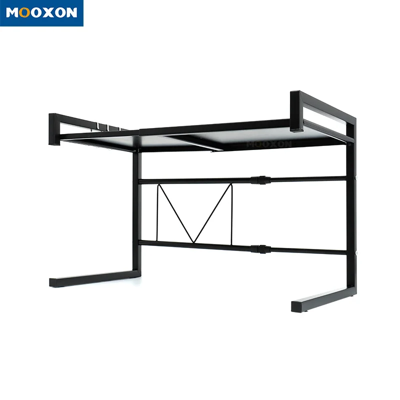 2022 Amazon 2 Tier Adjustable Kitchen Organizer Oven Stand Storage Organiser Microwave Shelf Rack Microwave Holder