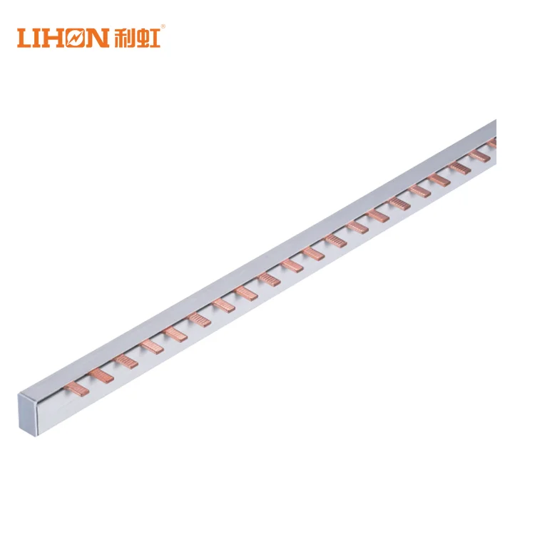 Copper busbar for distribution box