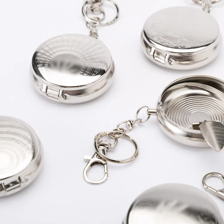 dirt cheap Ashtray Toilet Style Metal Portable Funny Car Ashtray Home Use Stainless Steel Car Cigarette Ashtray Wholesale