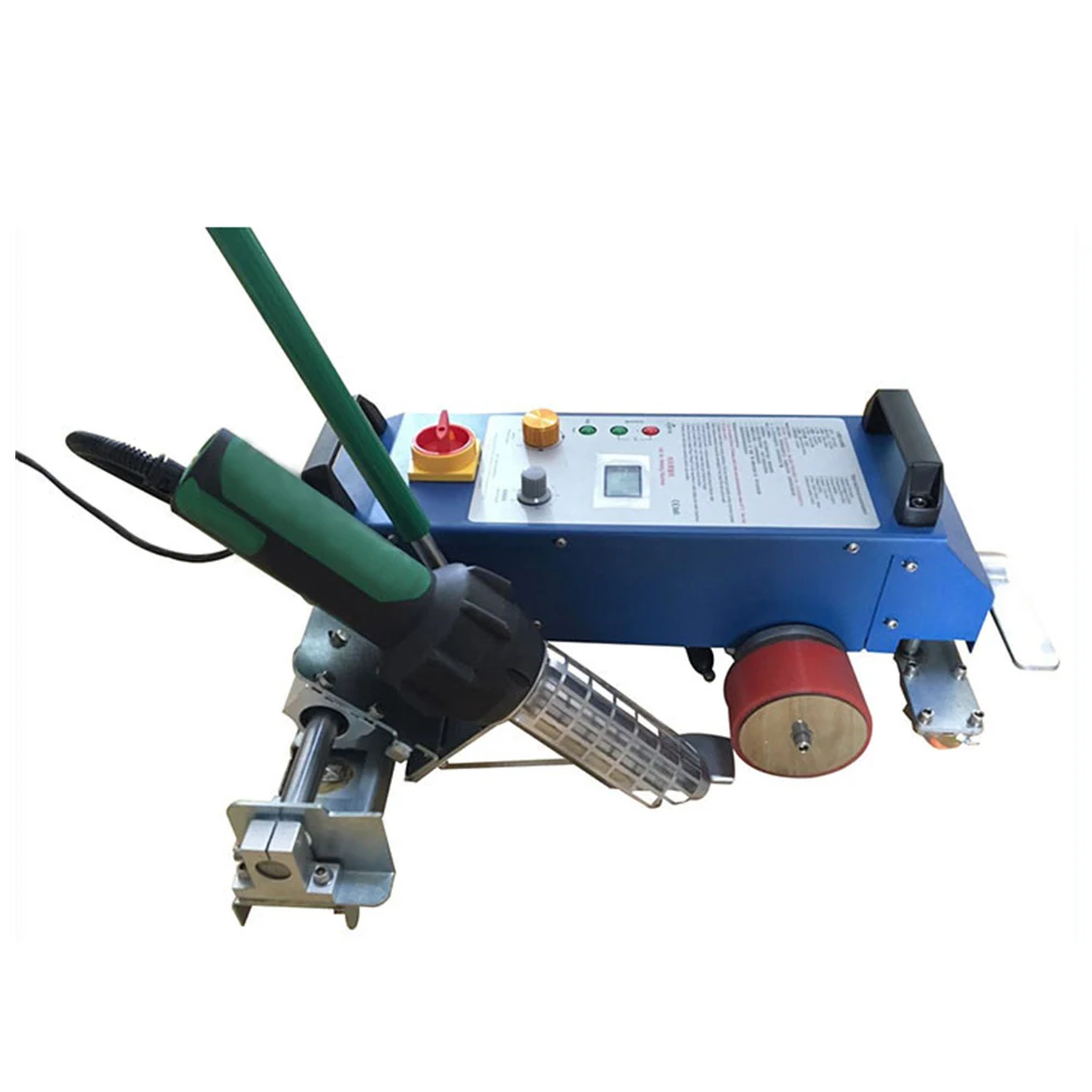 TOP3400B automatic pvc canvas tarpaulin cloth hot melt welding machine