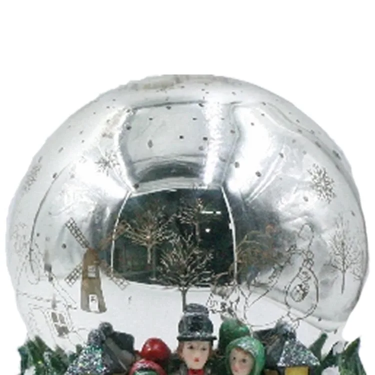 Wholesale Snow Globe Christmas Tree Mr Santa Snow Globe Music Box Christmas Decor