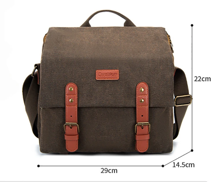 High quality professional bag camera waterproof travel camera canvas backpack for man durable bag