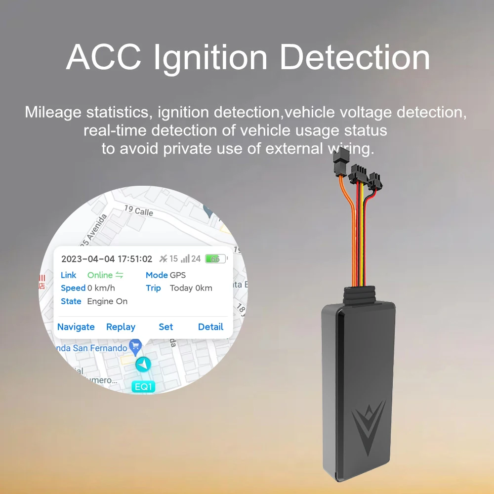 car GPS SOS call remote voice ACC detection Vehicle Tracking Device cheap GPS Tracker Car tracking device