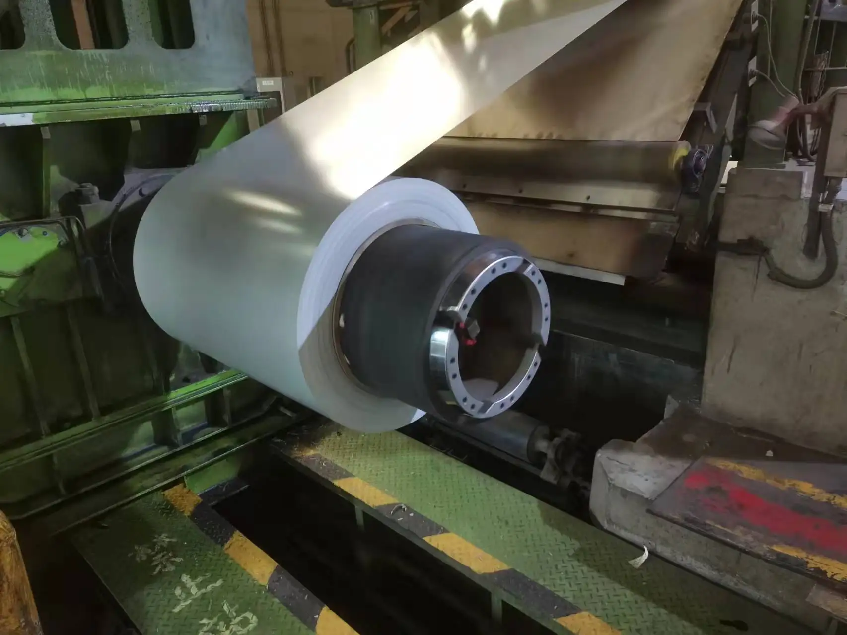 ASTM A463 Prepainted Aluminized Steel Coil  17/5 microns 20/13um AS270  for heat insulation Ral7035