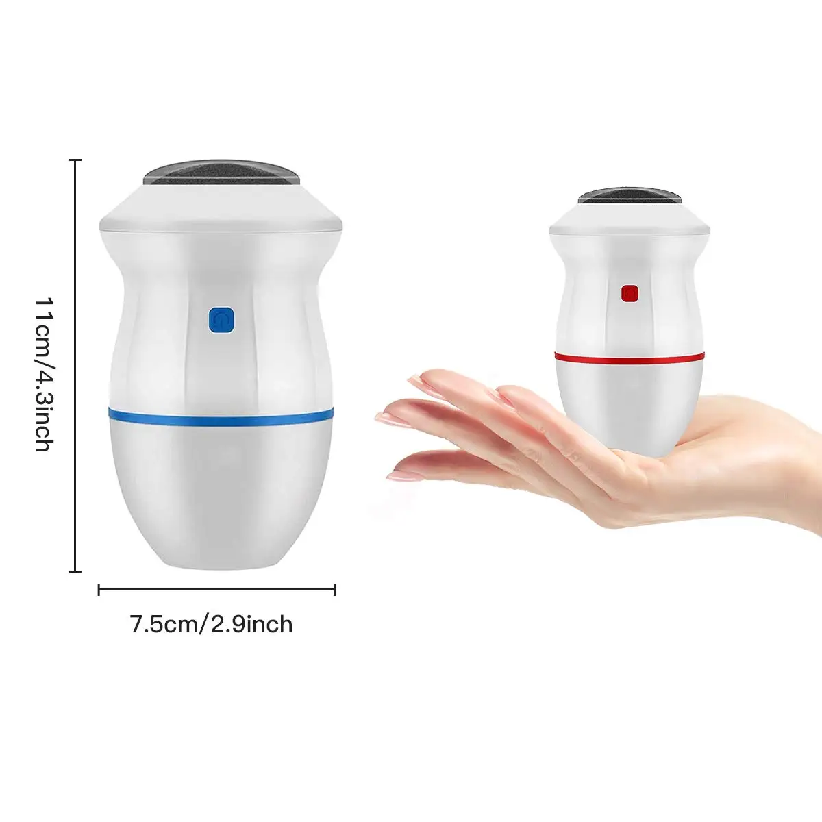 Dual Speed Vacuum Adsorption Foot Grinder Pedicure Tools Home USB Feet Care Sander for Dead Hard Crack Foot Skin Callus Remover