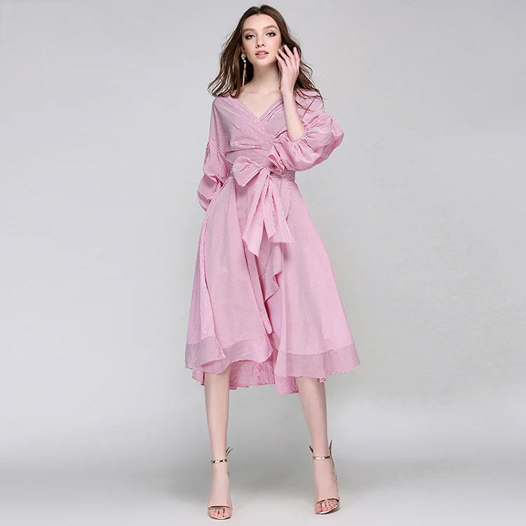 Summer Korean Style Strip Dresses Sexy Women Corset Vintage Party Night Loose Midi Dress