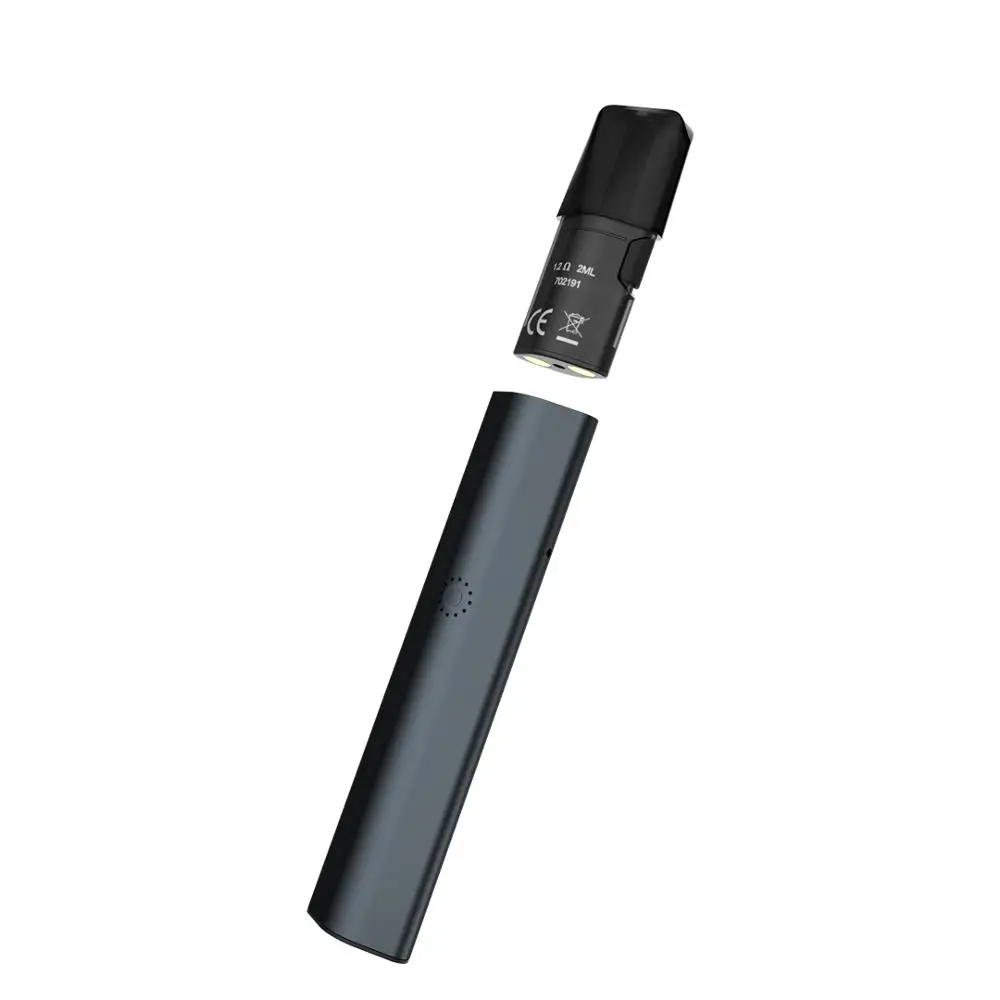 
High quality refillable e-cigarette 2ml side refill 360mah 1.2ohm pod system vape device 