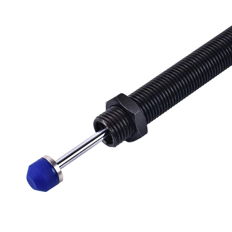 
AC1007-S High Strength Stainless Steel Black Industrial Oil Buffer Shock Absorber 