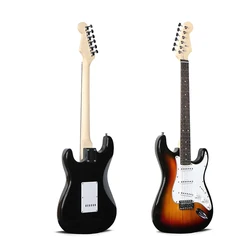 Hotsale OEM/ODM High quality Custom ST Electric guitar for sale musical instrument stringed instrument