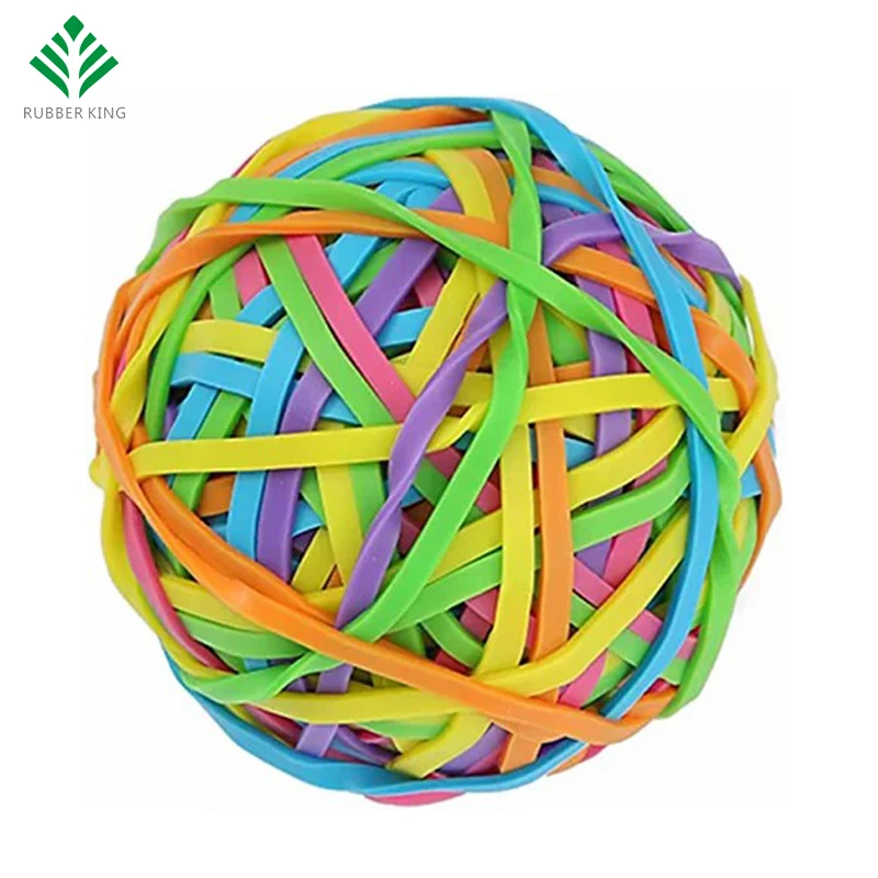 Красивые практичные цветные эластичные резинки с шариком, размер под заказ