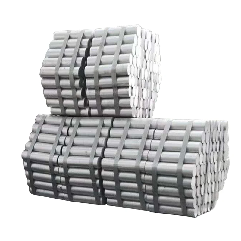 Extrusion Round Pure Silver White Aluminium Rod/ Bar 6063 6082 7075 With Cost-effective Price