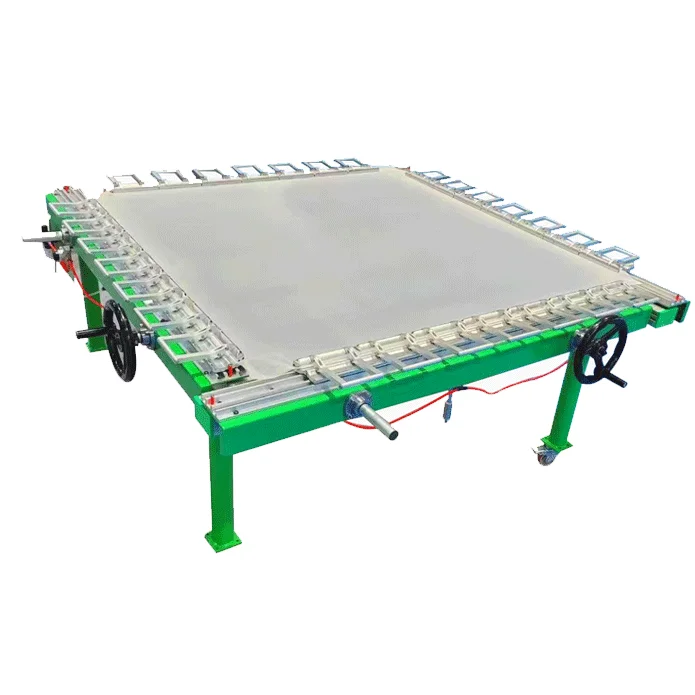 Automatic Semi-Automatic High-Tension Silk Machine for Silk Screens CTP Type with Manual Tighten Screen Plate Condition New Used