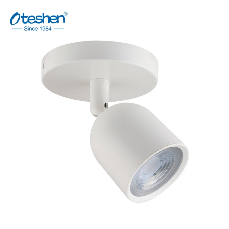 Cheap price for track light led GU10 Bulb Commercial tracking head led light surface mounted LED track spot light