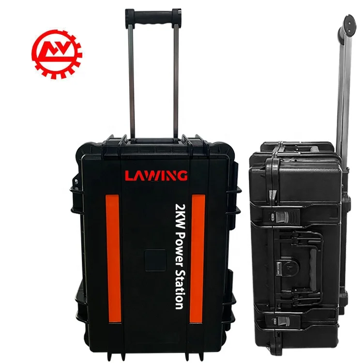 2KW Emergency Power Bank Backup Lithium LiFePO4 Battery Portable Outdoor Tool Solar Powered Power Station with Inverter