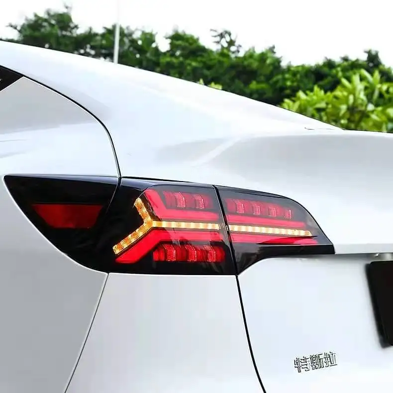 High quality Tail lights for Tesla Model 3, Model Y Assassin style LED tail lamps for tesla model3 model Y.
