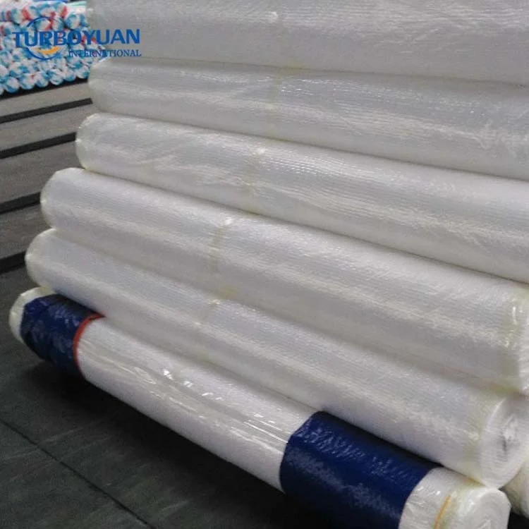 Agricultural greenhouse cover reinforced plastic woven film / clear polyweave rain covers for cherry tree