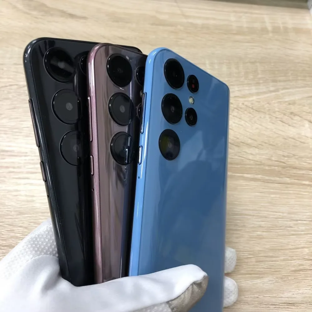 Лидер продаж мобильный телефон S22 Ultra 5G оригинальный смартфон 8G 256GB 6 7 дюймов высокое разрешение Android 12 быстрая доставка
