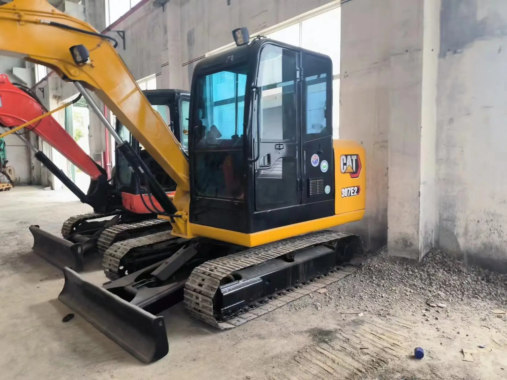 Cheaper price Used excavator caterpillar 307E 307 mini excavator cat 305.5e 306E 307E 308E
