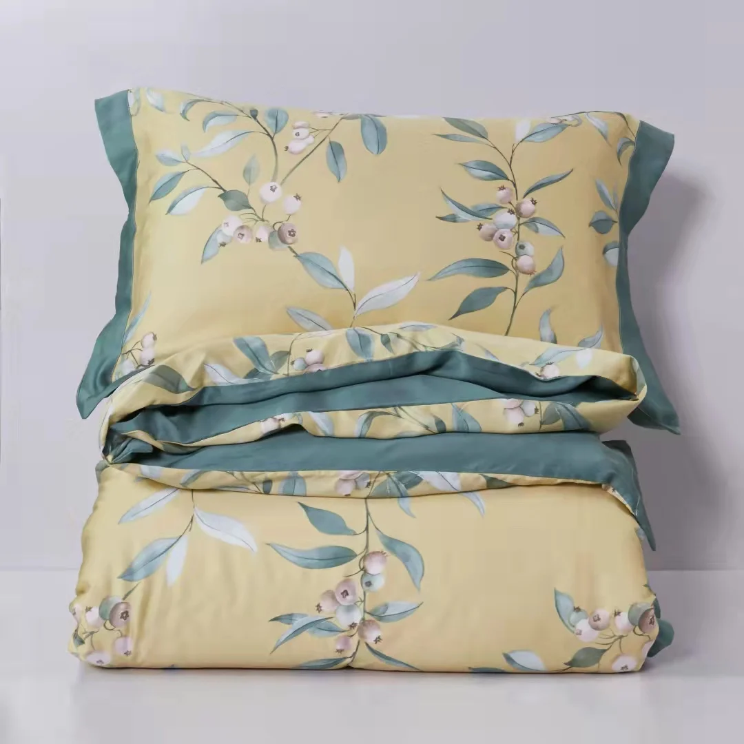 New luxury home textile tencel bedsheet sets 100%  tencel bedding set