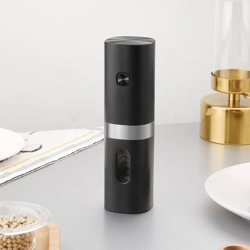 Salt Pepper Mill Gadget Battery Automatic Pepper Grinder Electric Salt And Pepper Grinder Set