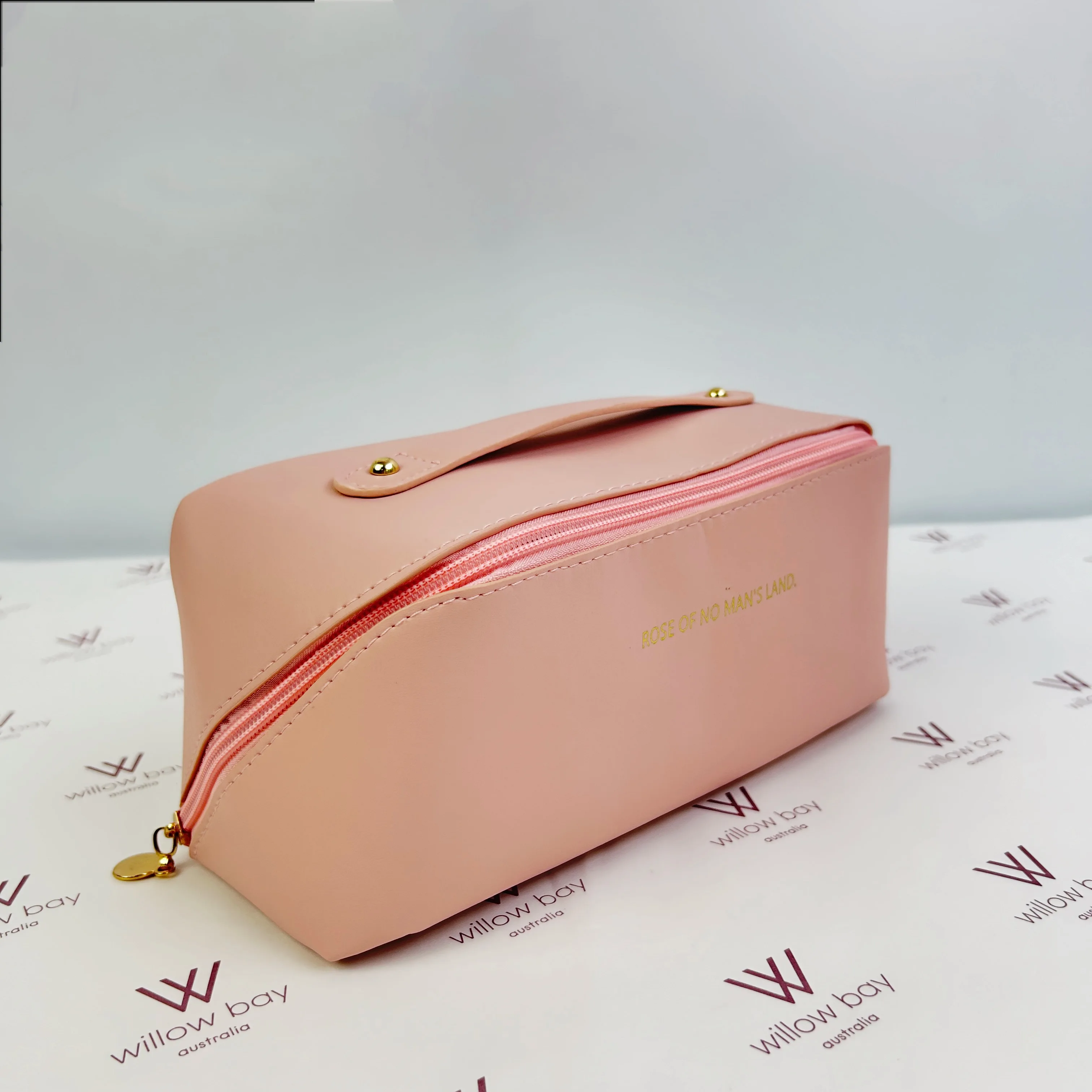 Big Storage Space Women Transparent Cosmetic Bag Set Pu Leather Makeup Bag With Top Handle