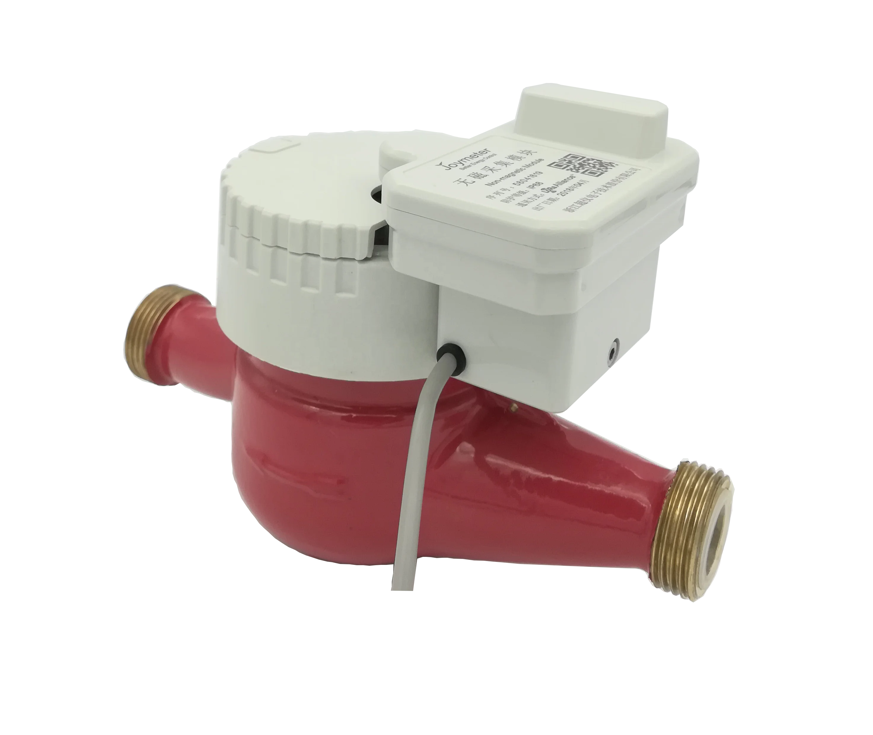 Joymeter Дистанционное считывание AMR Счетчик горячей воды Влажный циферблат T90