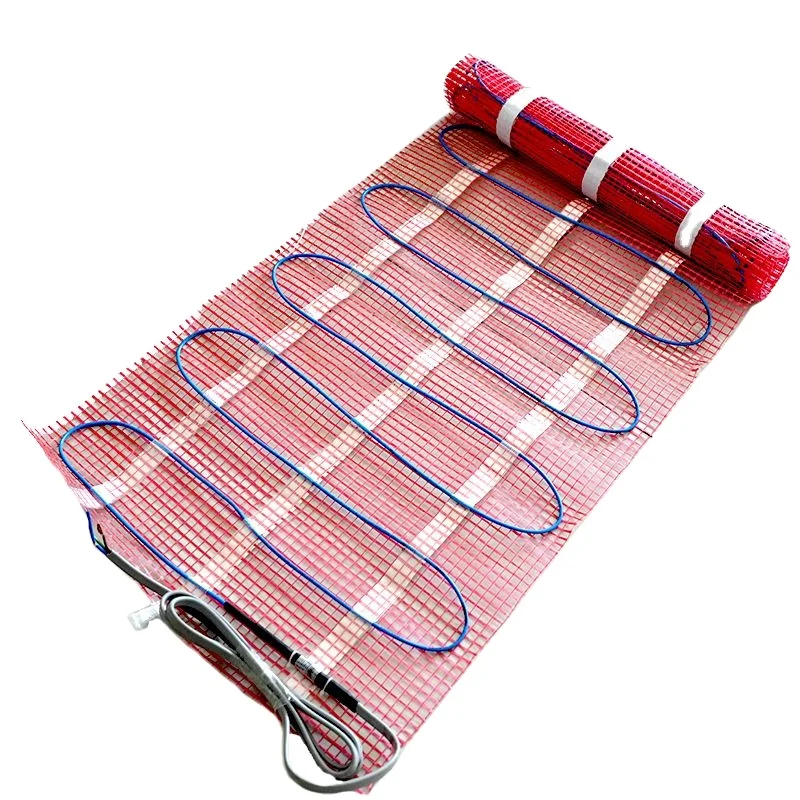 House Or Hotel Electric Floor Mat With Programmable Thermostat System Can Be Combined To Cover A Greater Area