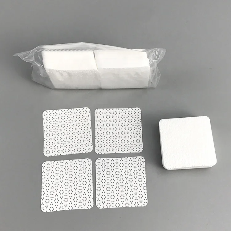 5*5 cm Disposable  Manicure Cleaning Polypropylene Lint Free Cleaning Nail Wipes