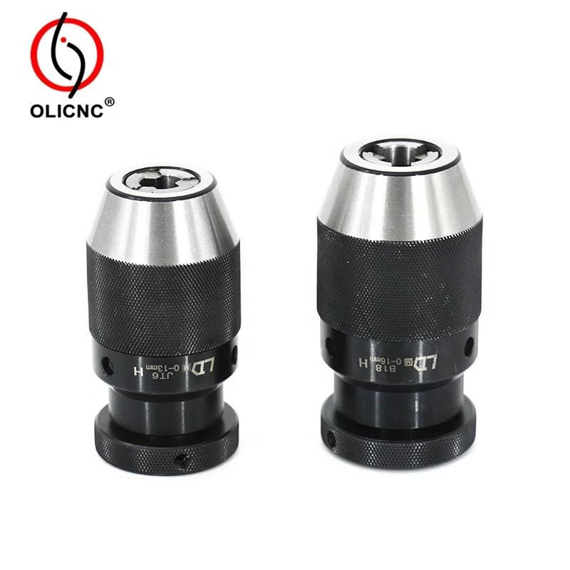 Light duty Taper-fitting & Thread mounted Keyless Drill Chuck automatic 13mm drill chuck