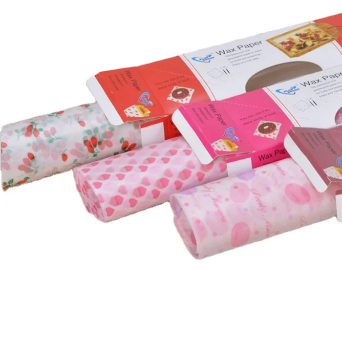 wax paper candy wrappers in sheet for food grade