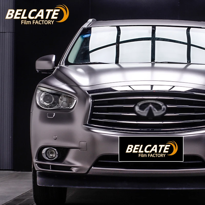 BELCATE 1.52* 18m Electro-optical series Electric combat ash  automotive paint Automotive vinyl film color