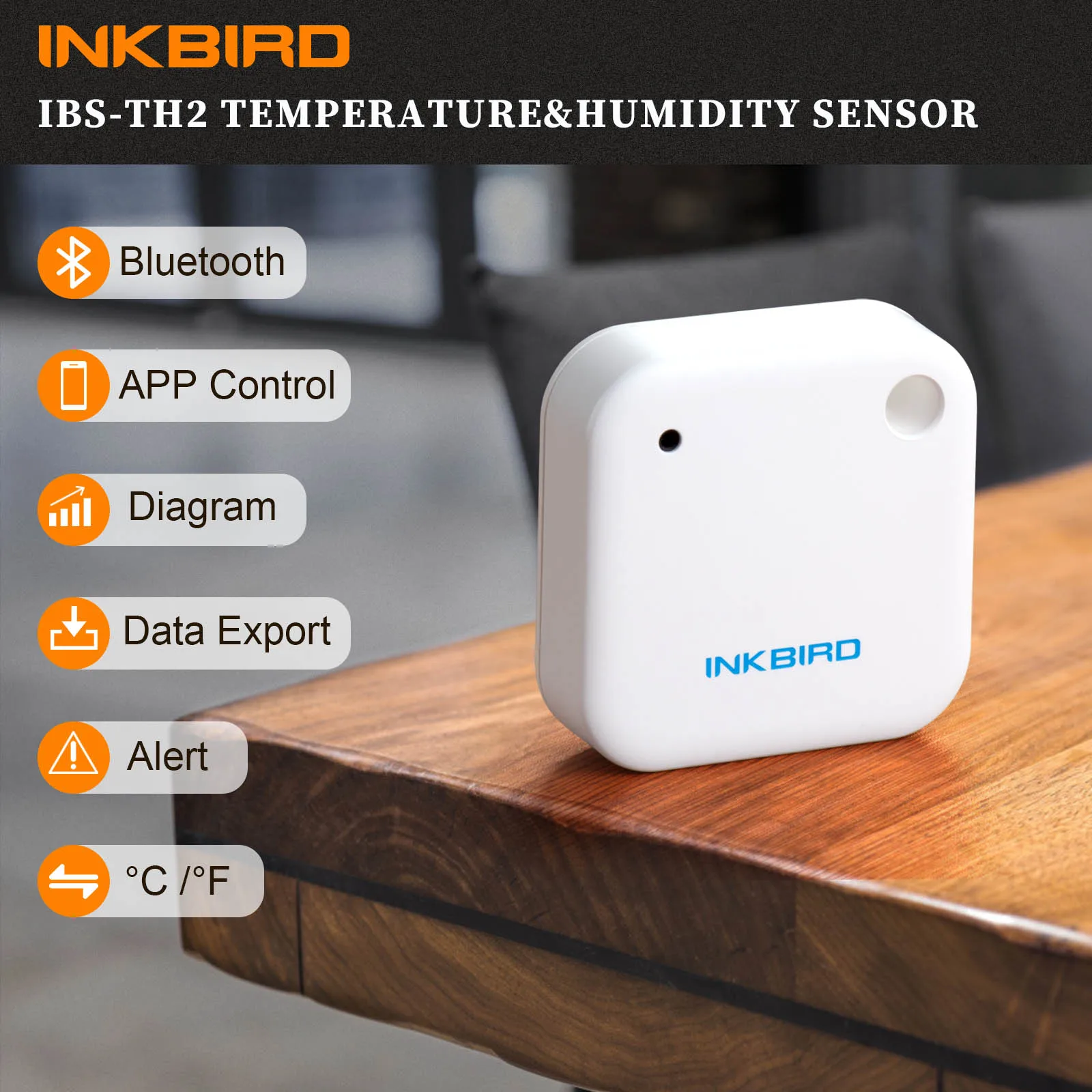  Inkbird IBS-TH2 смарт-датчик температуры и влажности