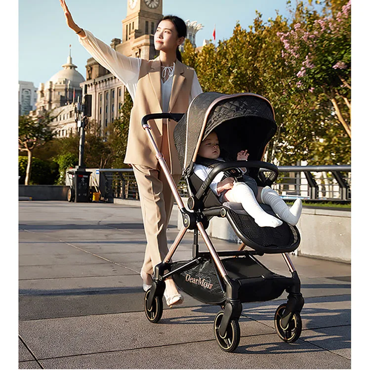 High Quality Materials super big canopy baby jogger travel stroller pram