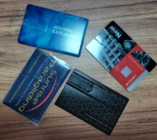 Promotional 64MB 1GB 8GB all kinds of shape of USB card in tin box packaging as marketing gifts