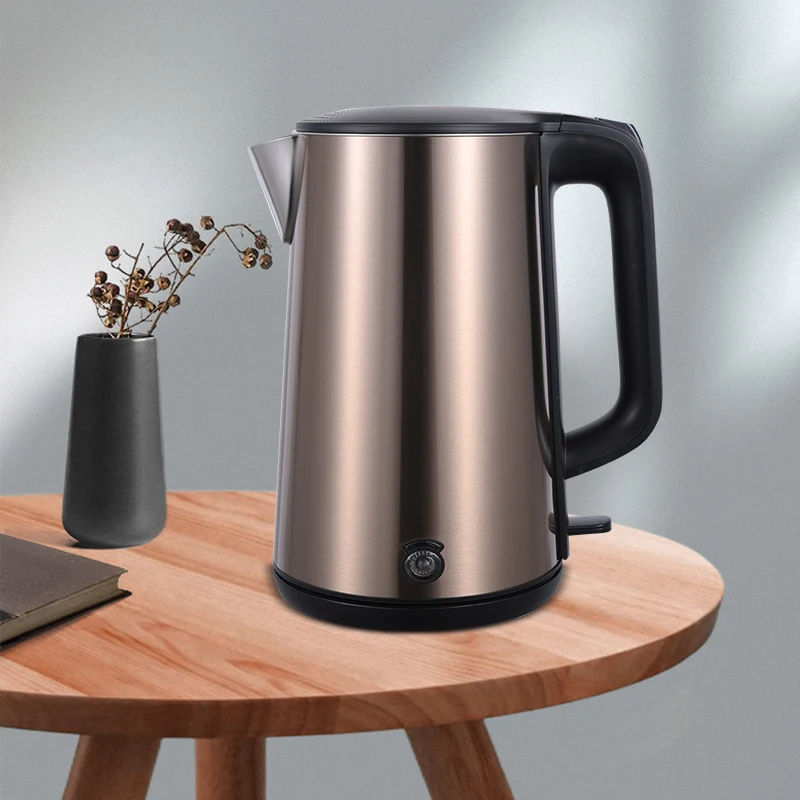 Professional manufacture  18l thermostatic electric double wall cool touch plastic kettle