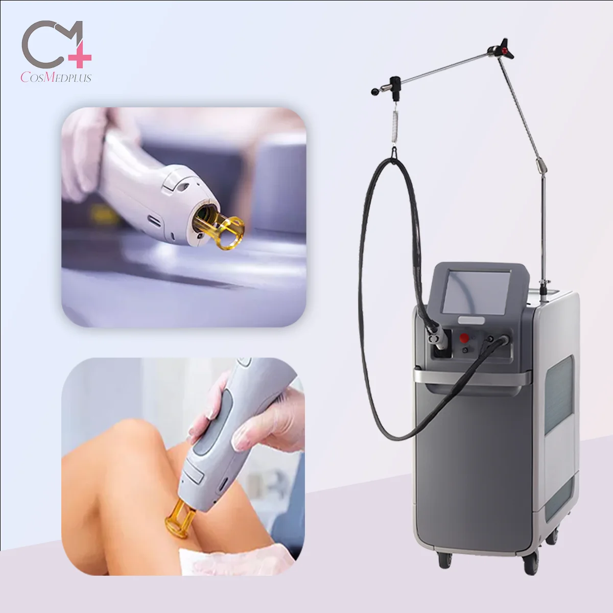 755nm laser alexandrite epilation 1064nm nd yag laser hair removal machine Korea alexandrite laser